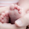 Baby Feet, Mom Holding Baby Feet, Baby Toes