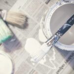 White Paint, Paint Bucket